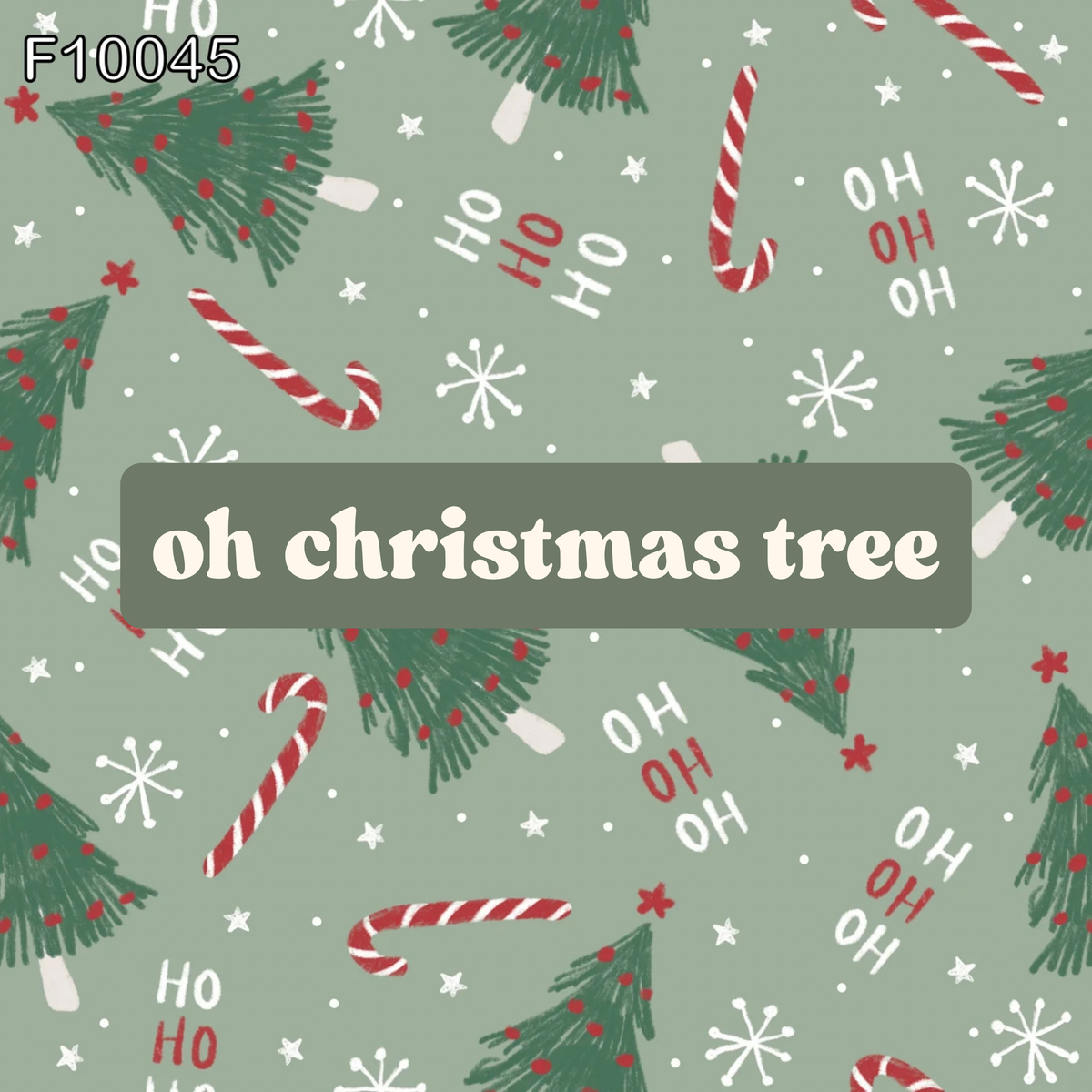 oh christmas tree (ho ho ho - green)