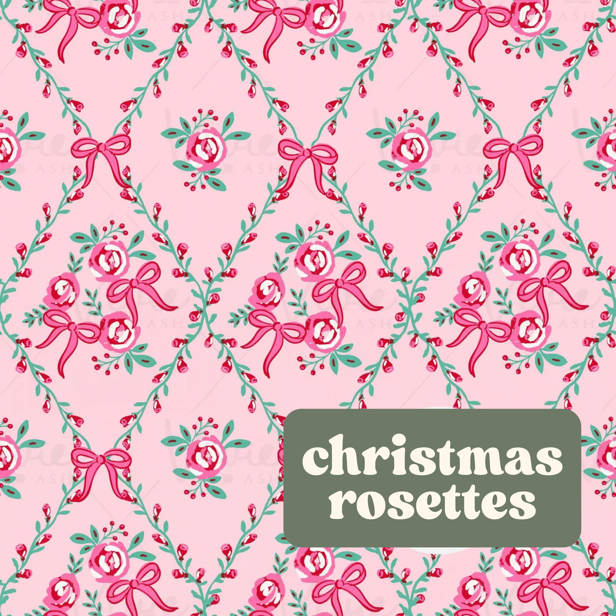 christmas rosettes