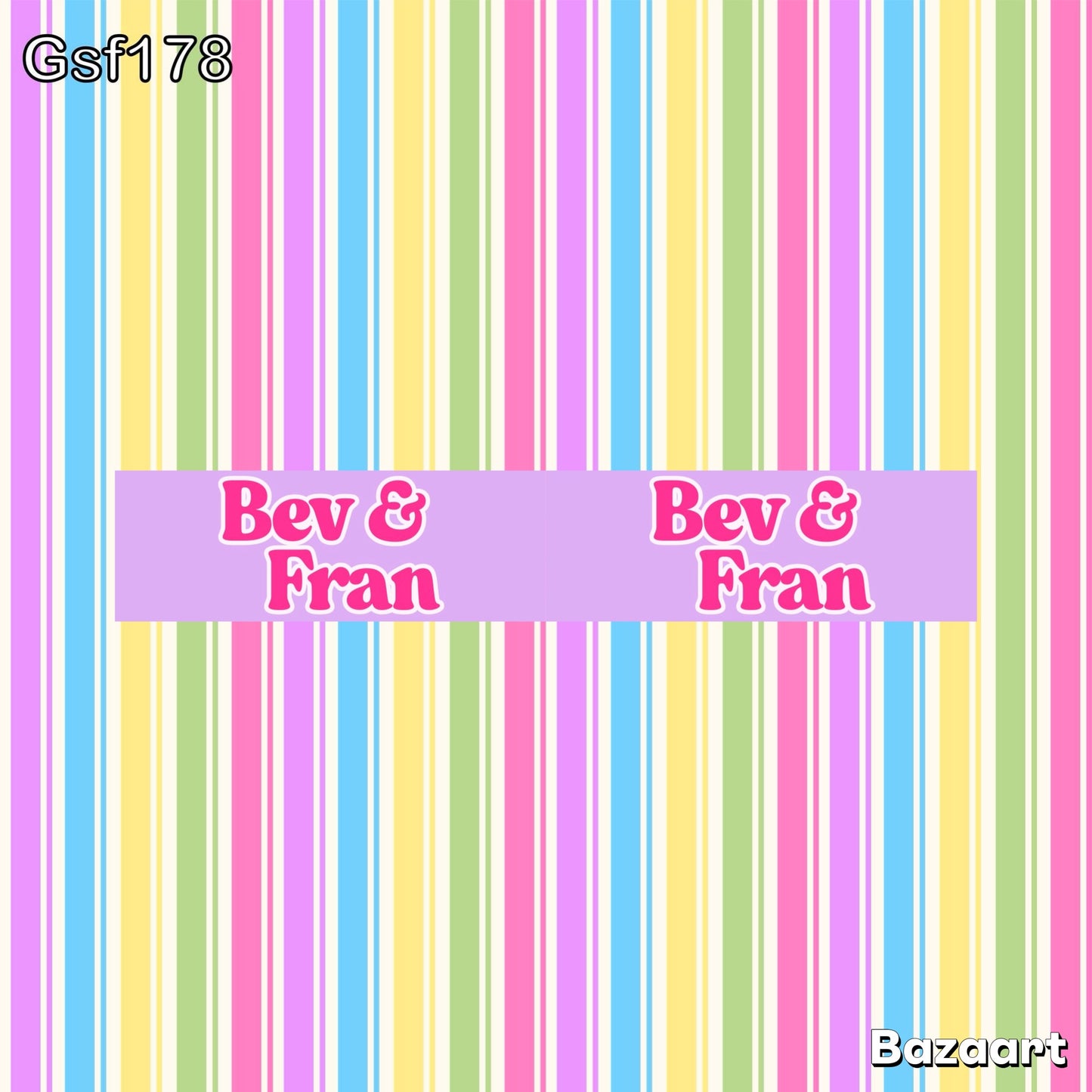 Princess Party Coordinate Stripes