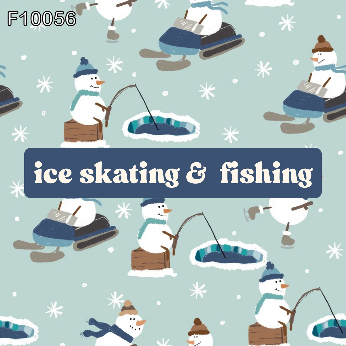 ice skating & fishing