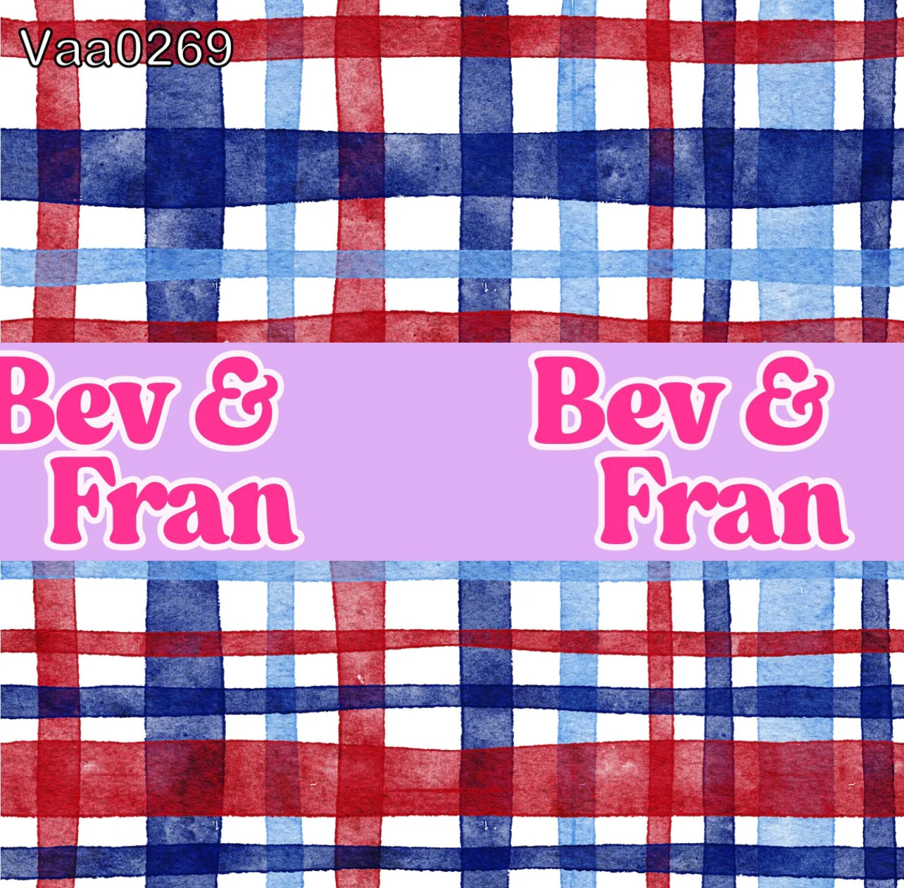 Watercolor Plaid FOJ