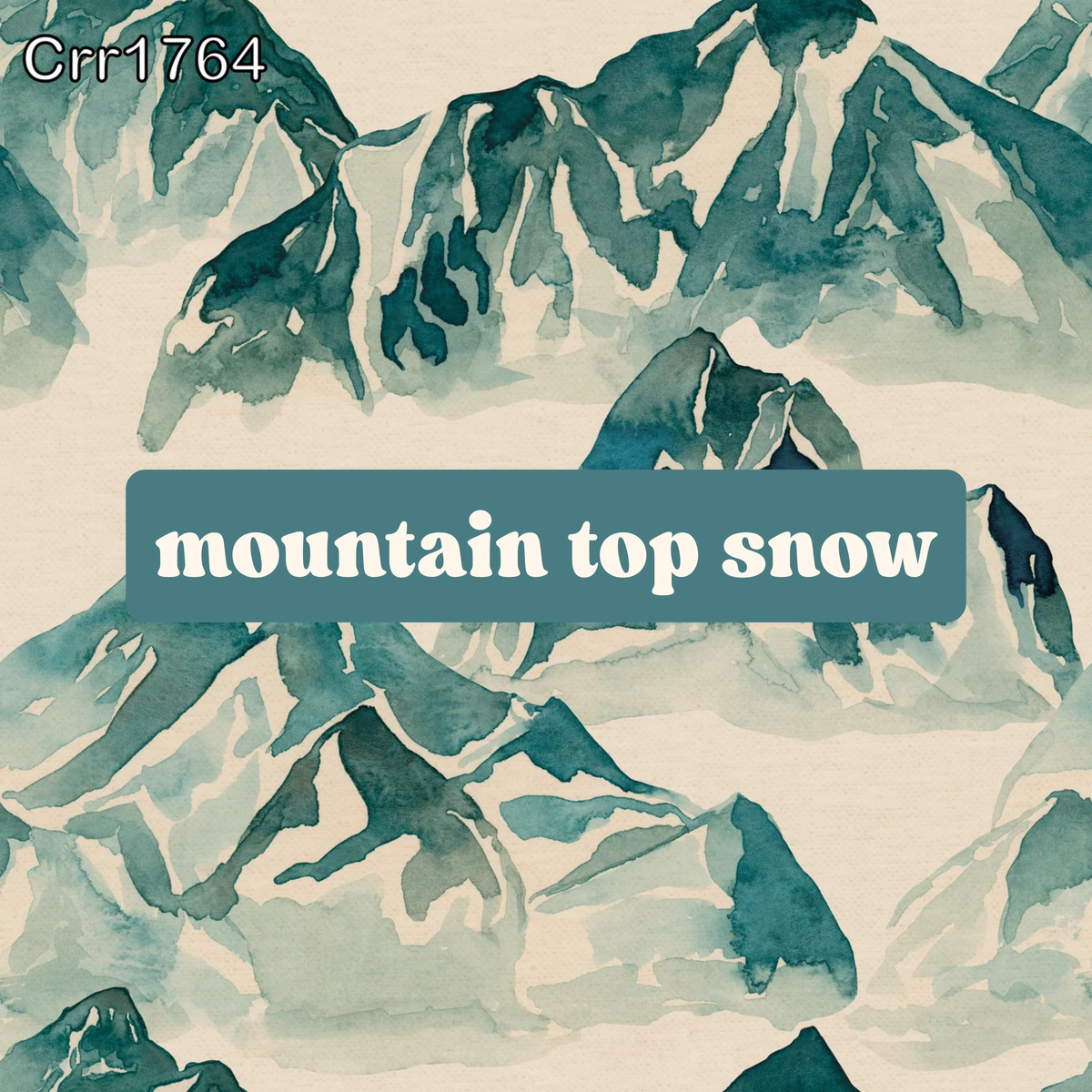 mountain top snow
