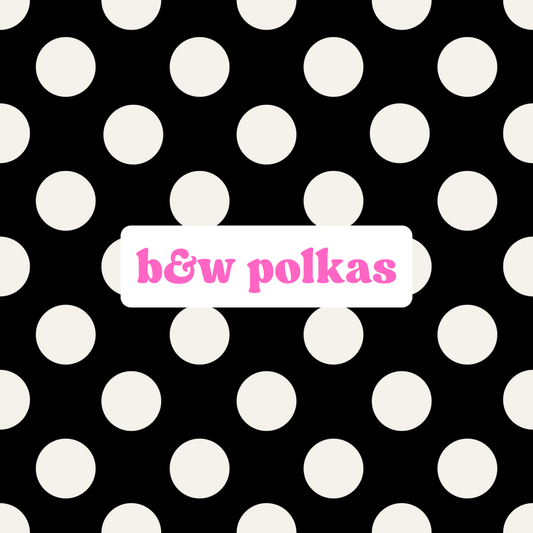 b&w polka