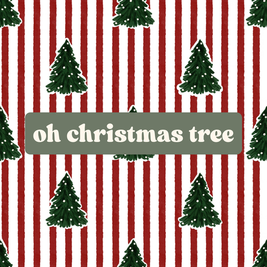 oh christmas tree (stripes)