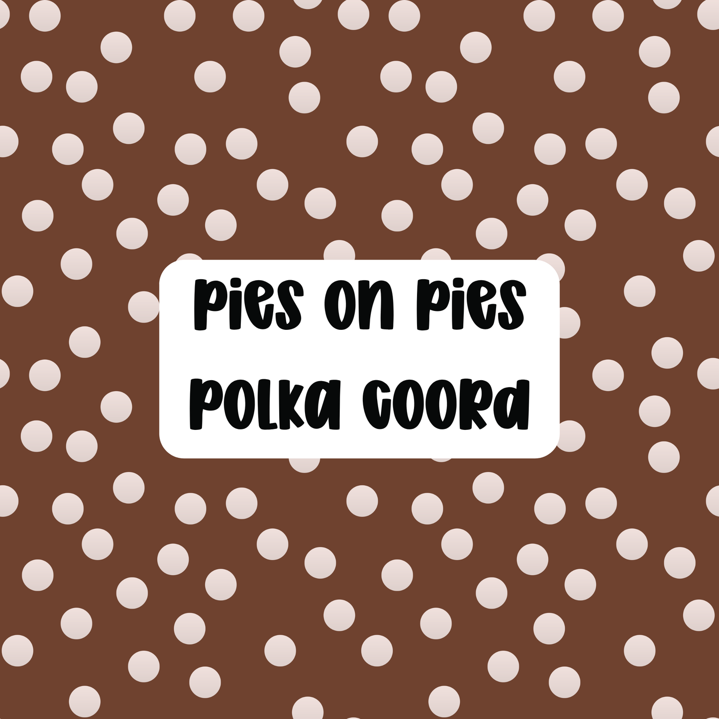 pies on pies + coords