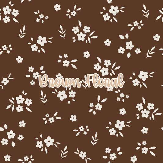 Brown Floral