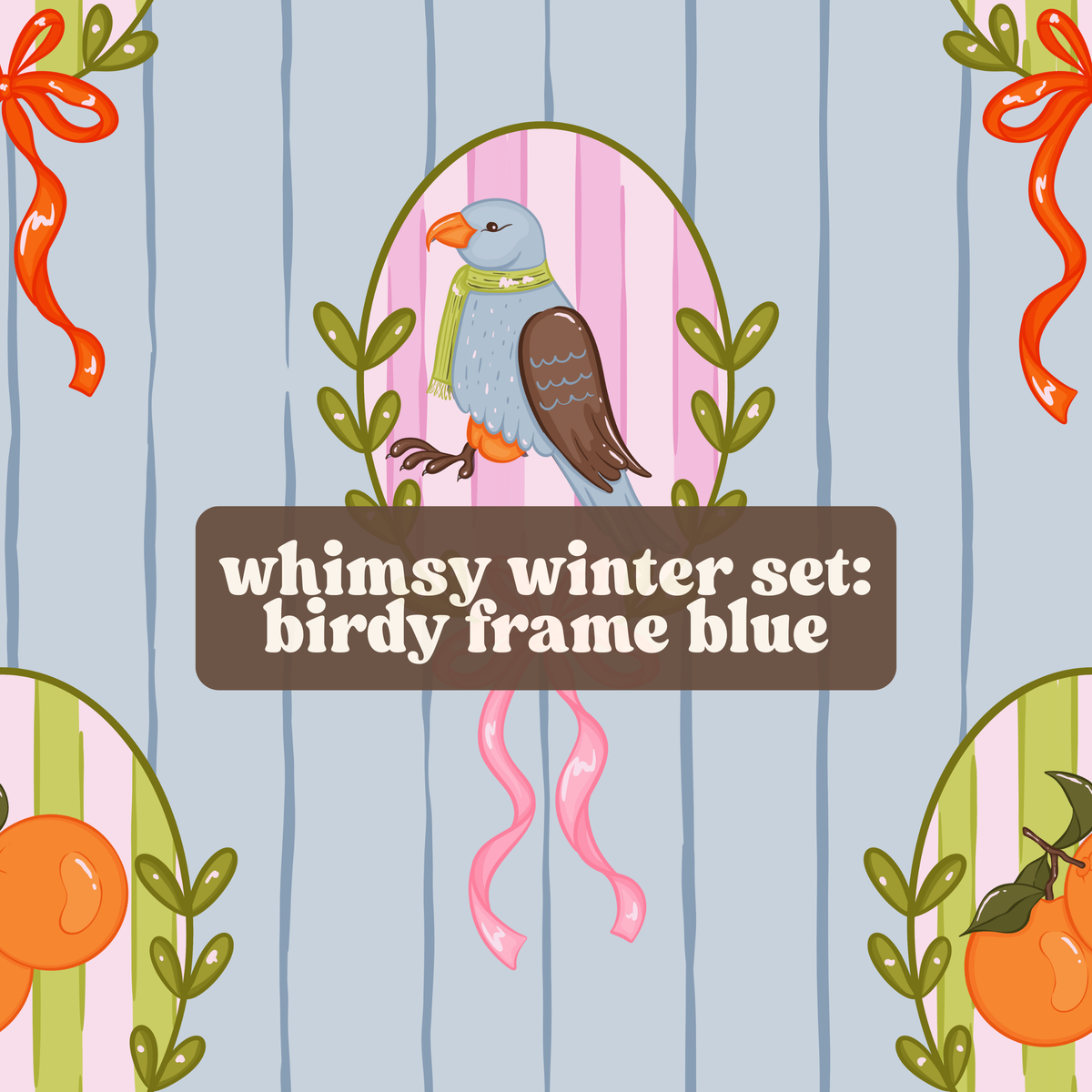 whimsy winter set *18 mix n' match prints*