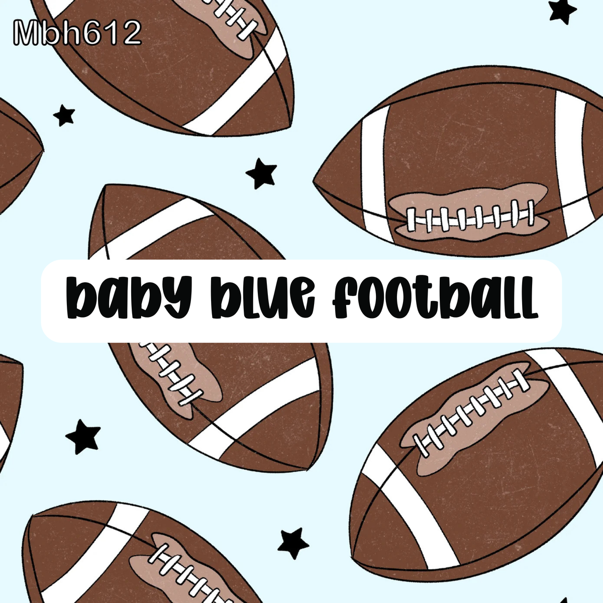 baby blue football