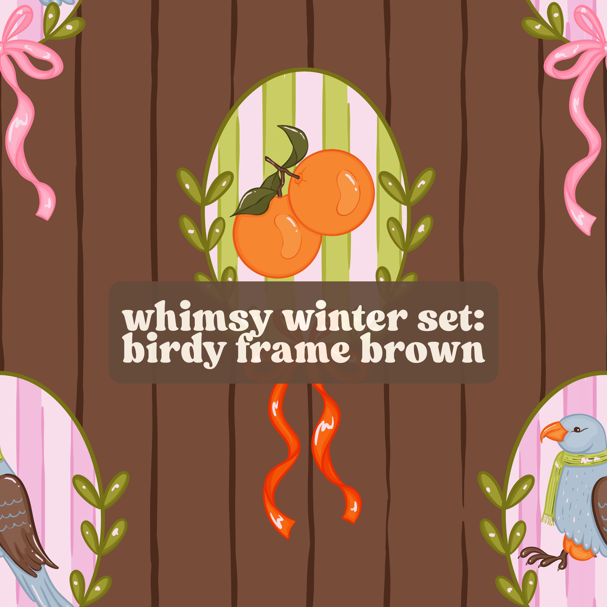 whimsy winter set *18 mix n' match prints*