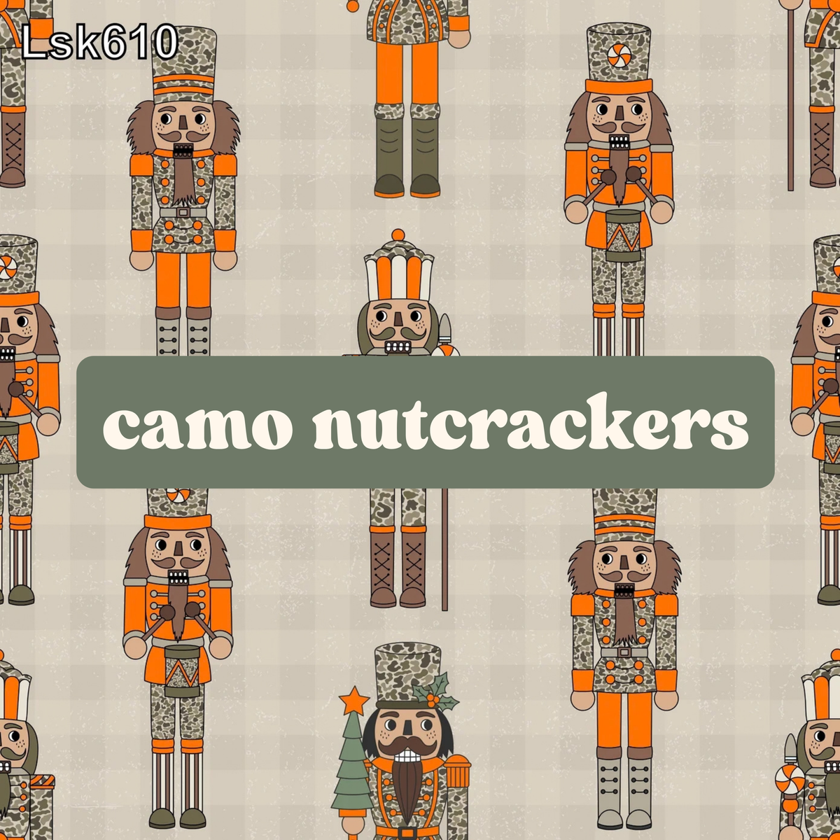 camo nutcrackers