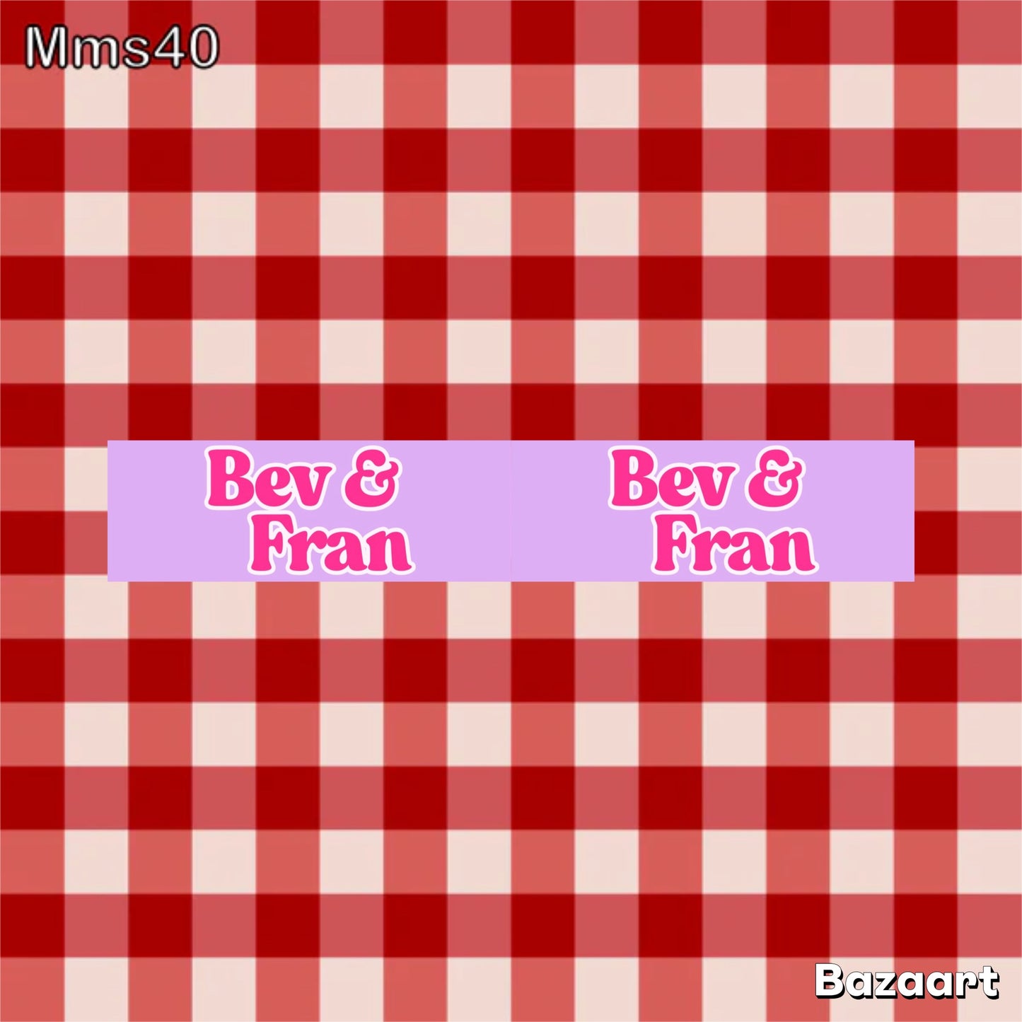 Faded Red Gingham