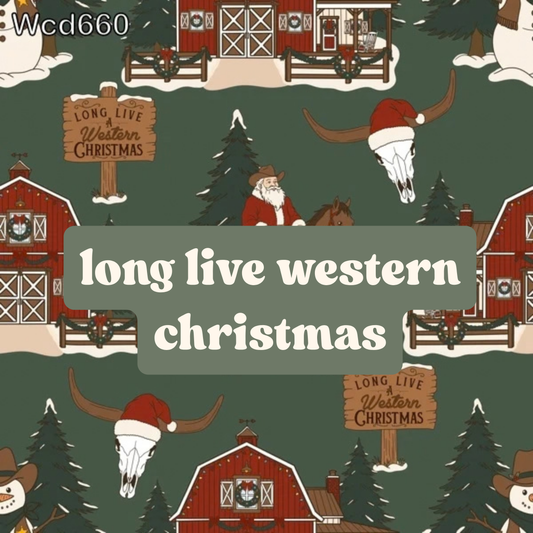 long live western christmas + coordinate