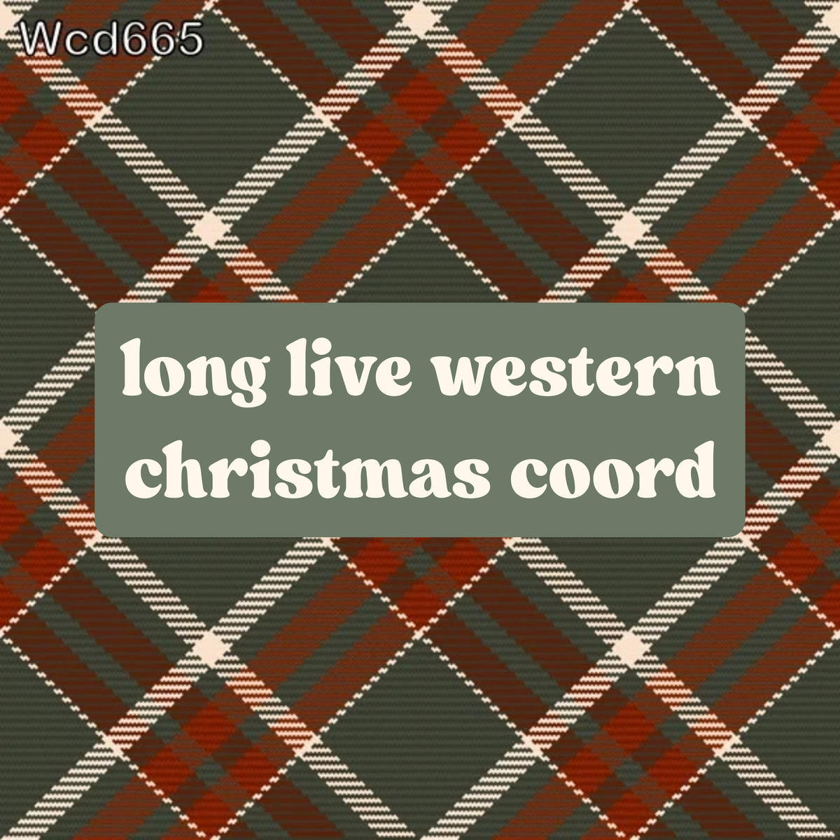 long live western christmas + coordinate