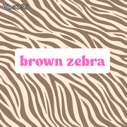 Brown Zebra