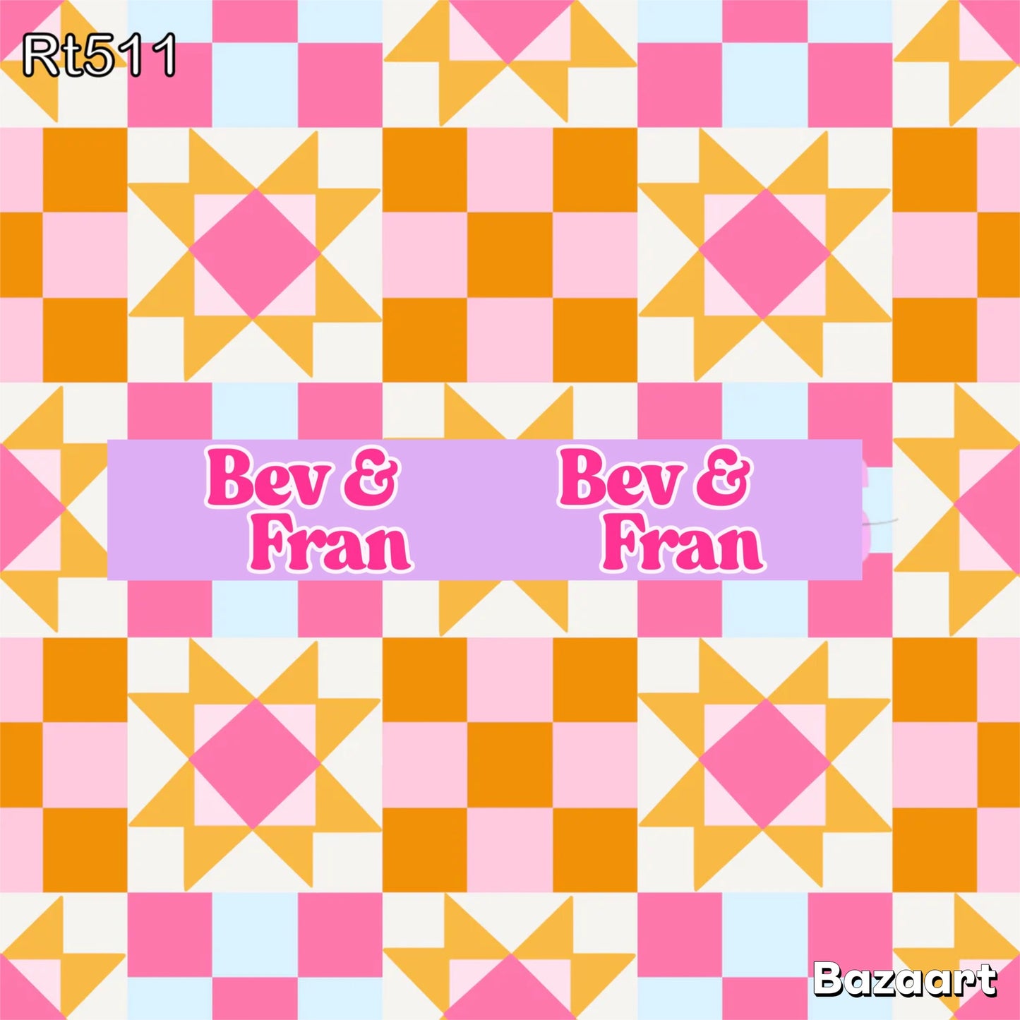 Pink & Orange Quilt