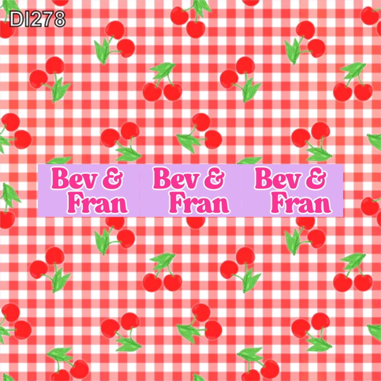 Cherry Gingham