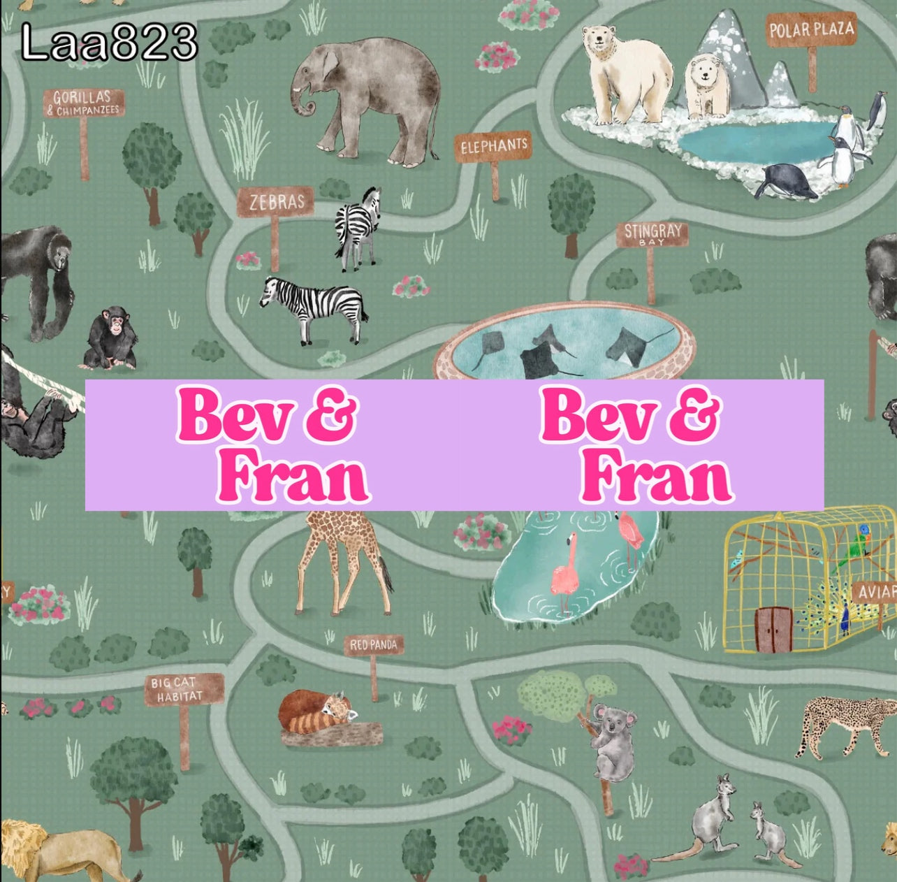 Zoo Map (Green)