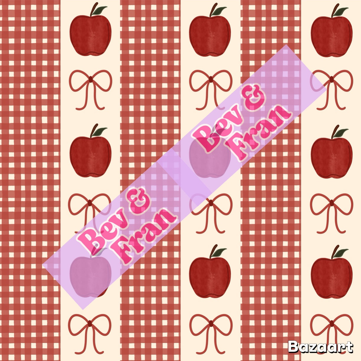 Apple Pickin' (Bows) - Red