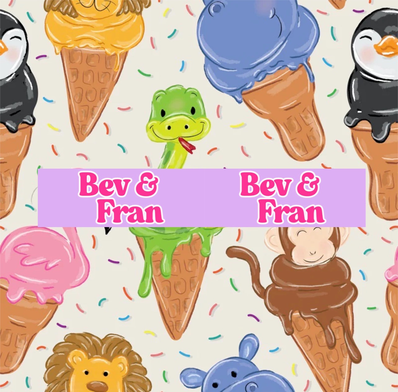 Ice Cream Animals