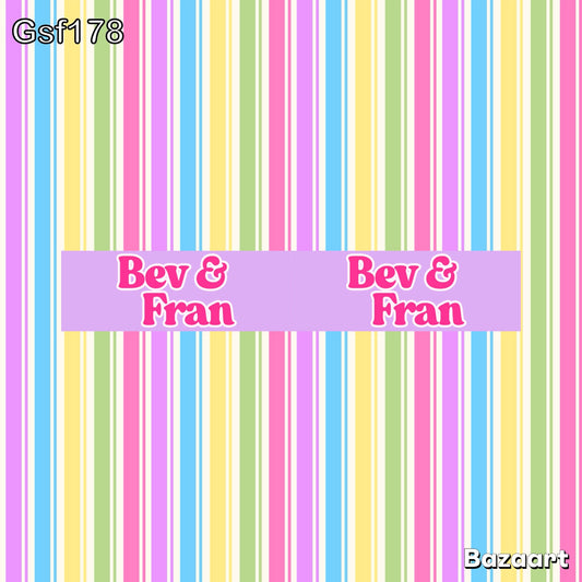 Princess Party Coordinate Stripes