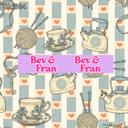 Tea Kettle & Knitting