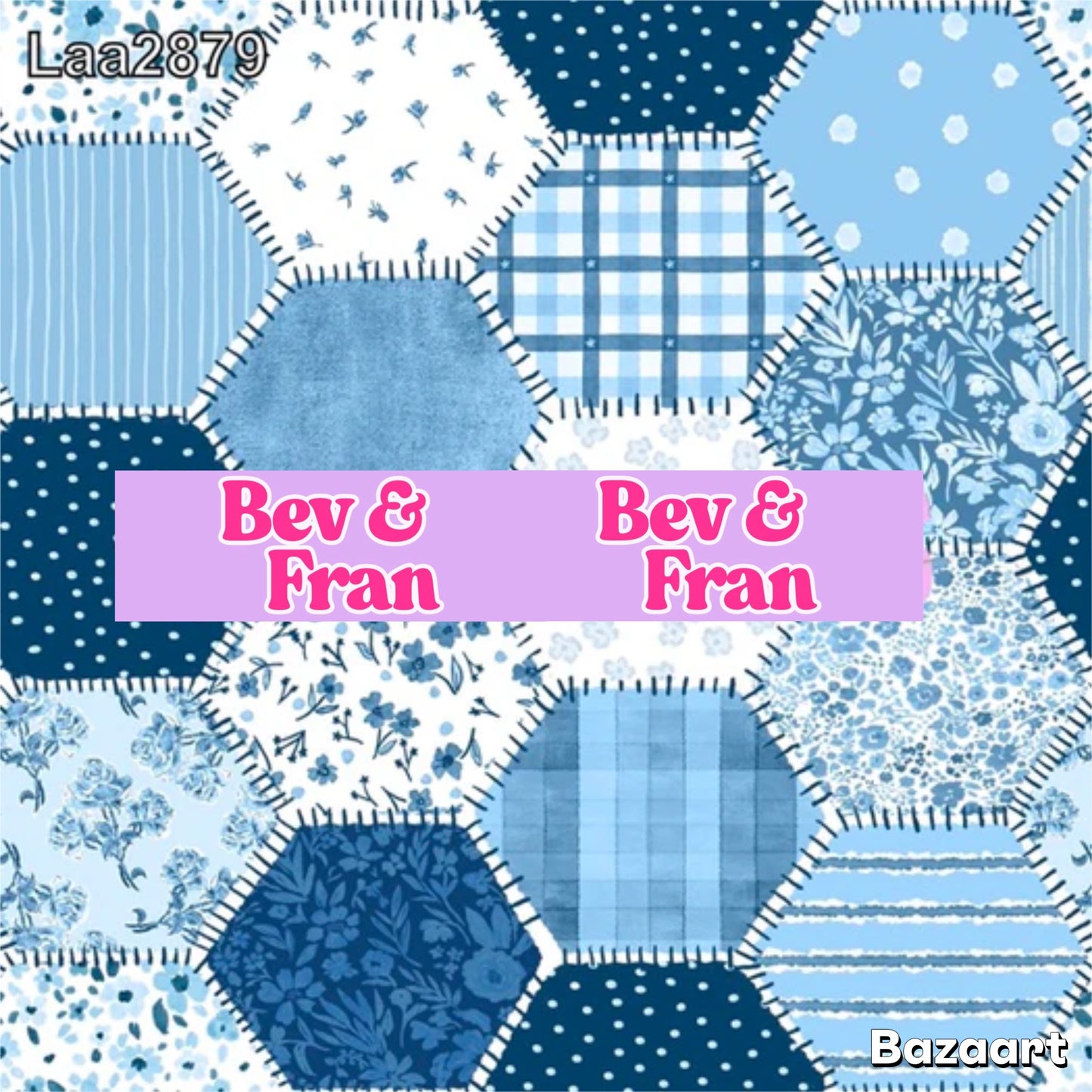 Blue Hex Quilt