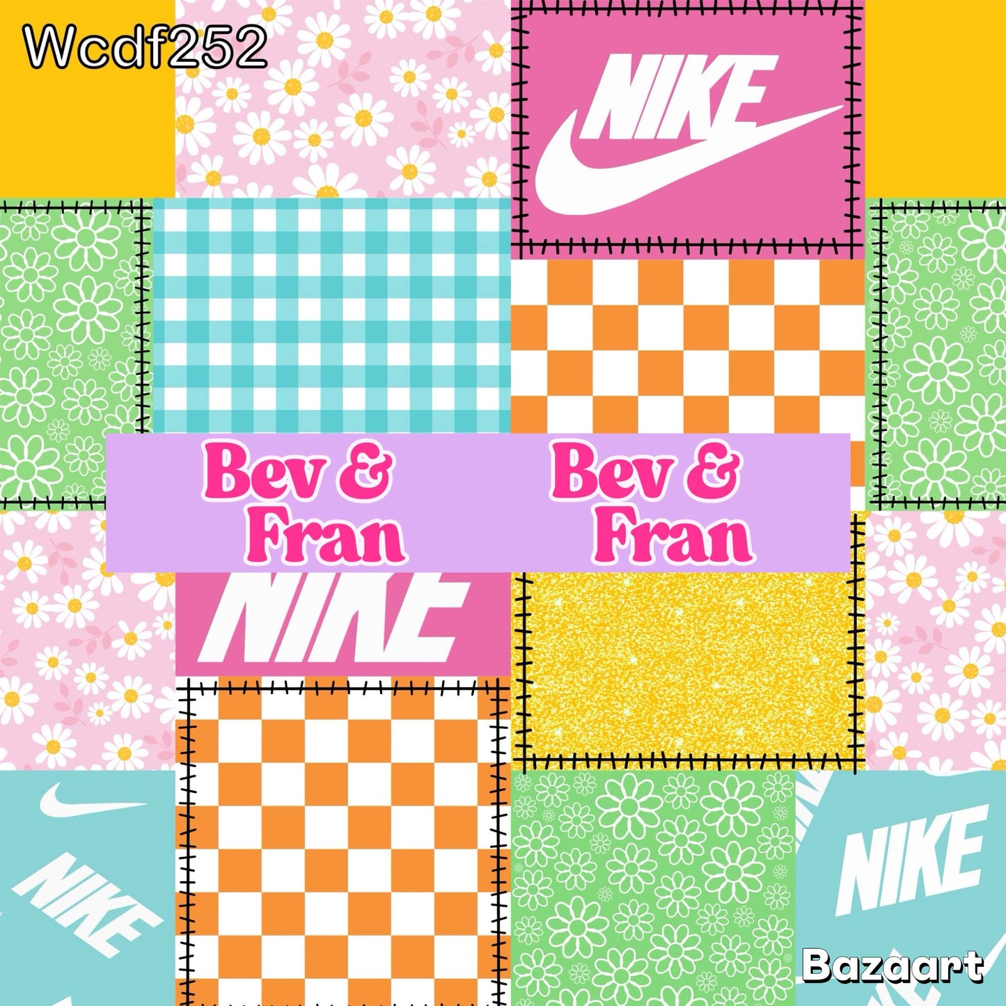 Swoosh Patches (4 Options - leave notes on which you'd like!)