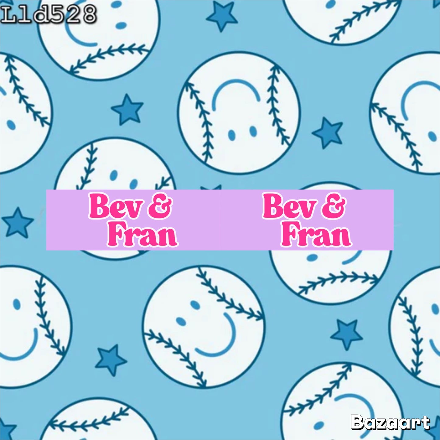 Blue Baseball Smiles
