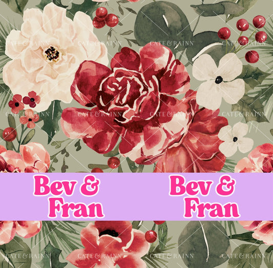 Winter Floral *CR Coordinate