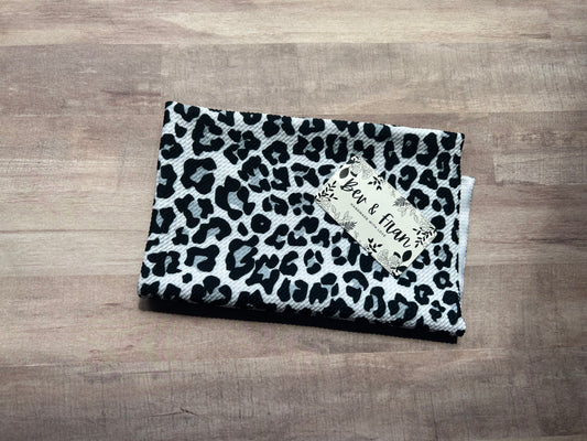 Black & Gray Leopard