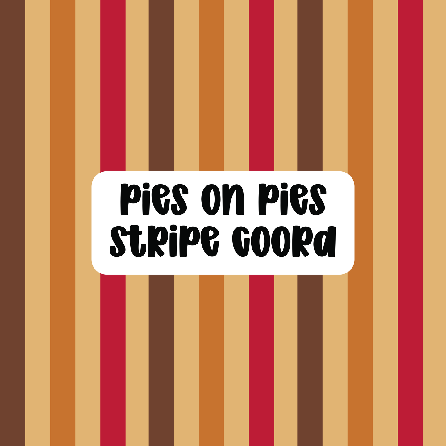 pies on pies + coords