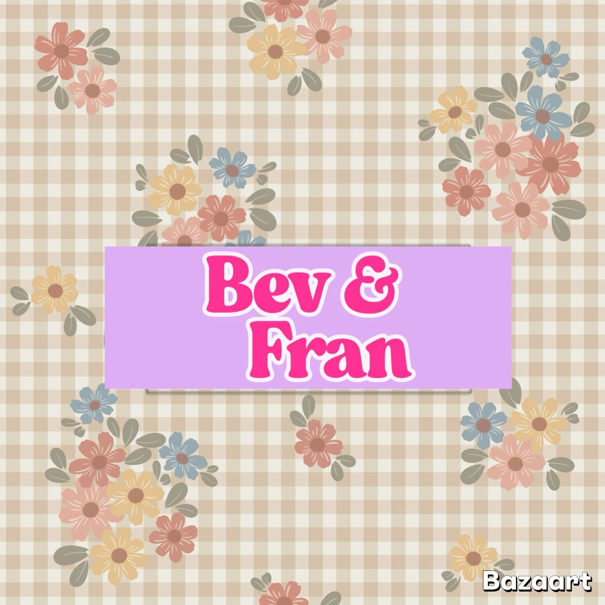 Floral Gingham